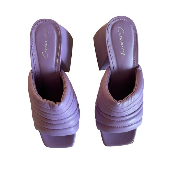 Circus by Sam Edelman Marlie Orchid Lilac Block
Heel Platform Sandals Size 5.5 - Picture 2 of 9